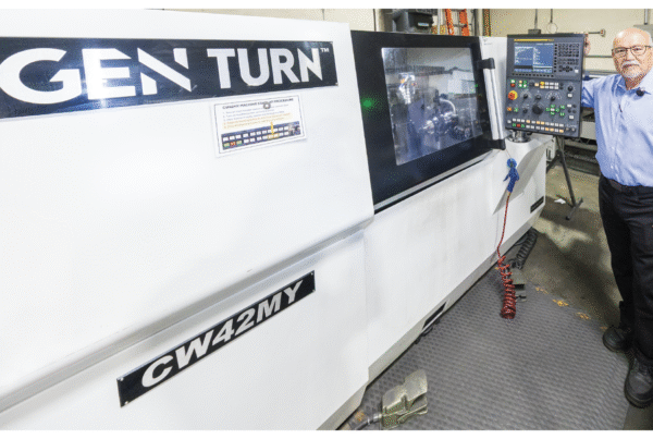 Leo Garcia, President of GME with his new Japanese made GEN TURN.